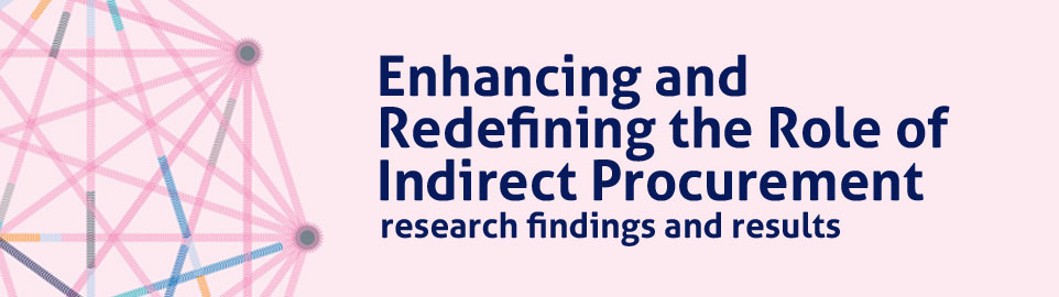 Enhancing and redefining the role of indirect procurement